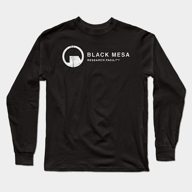 Black Mesa Research Facility Long Sleeve T-Shirt by huckblade